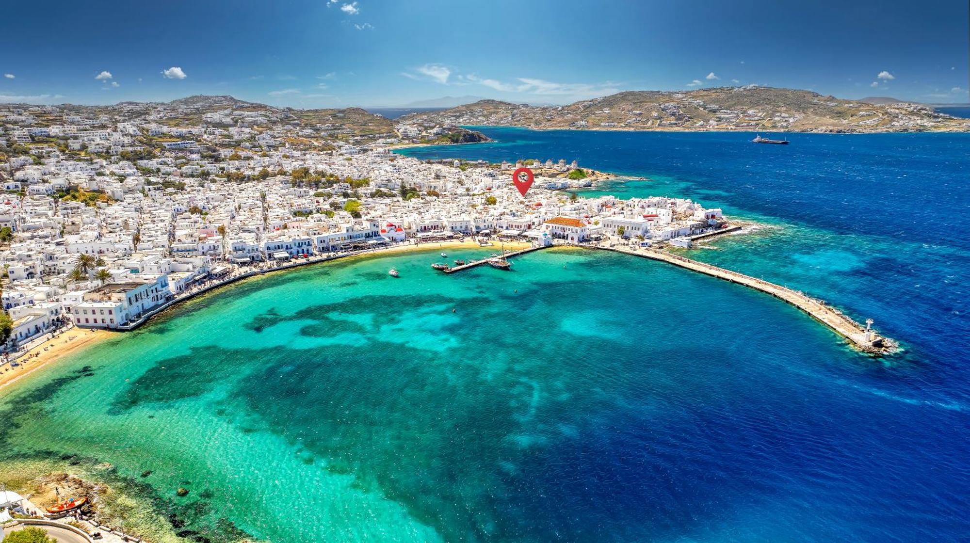Skepi Rooms Mykonos Town ภายนอก รูปภาพ
