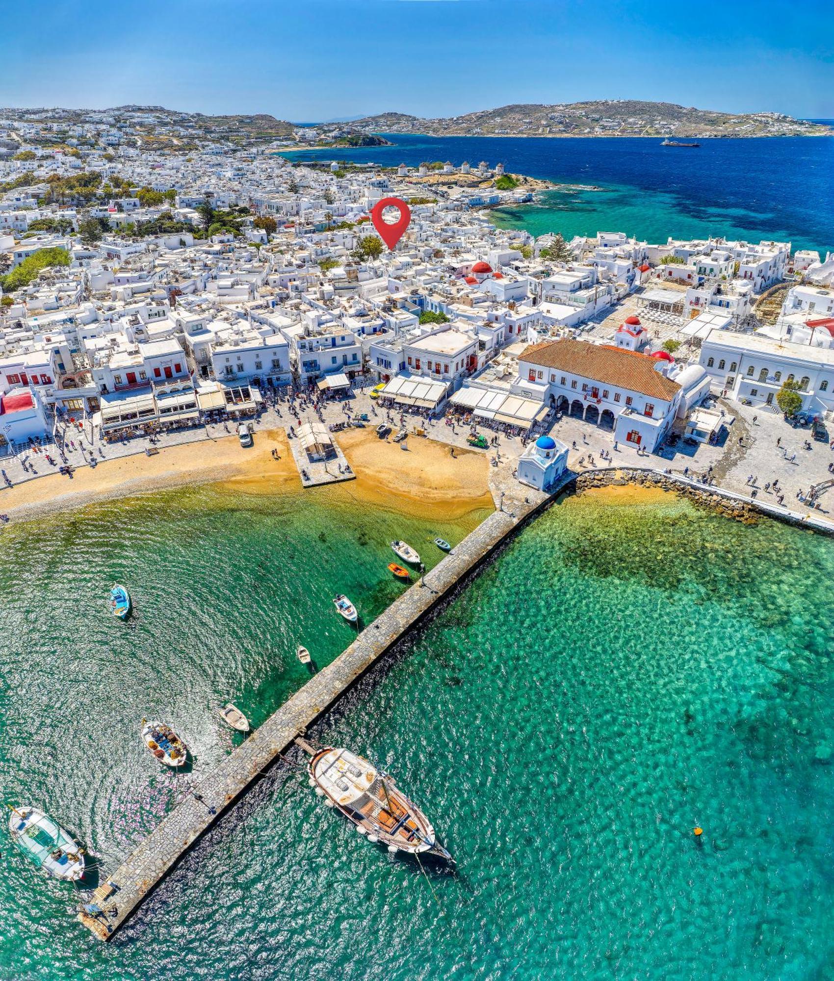Skepi Rooms Mykonos Town ภายนอก รูปภาพ